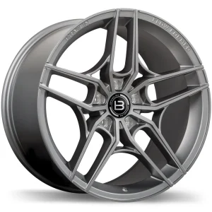 Braelin – BR12 – Black – 19″x10.5″ 30mm – All weather Wheels – BR12-1905-65GT+30E601